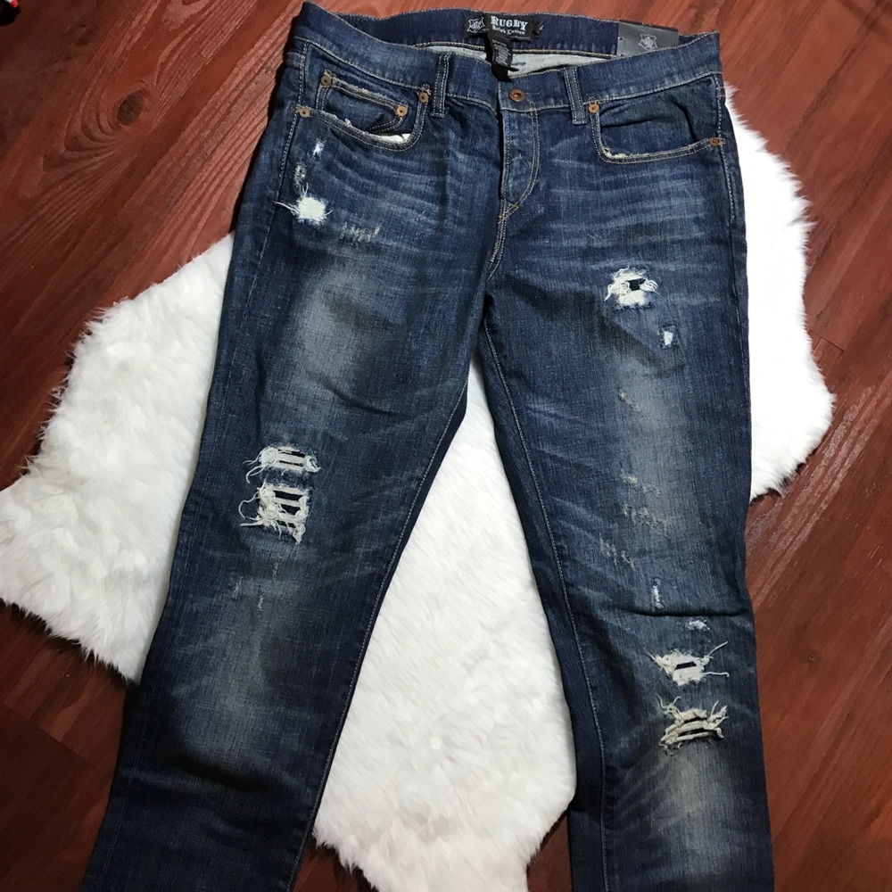 ☀️Ralph Lauren Rugby Distressed Jeans (NOT $5)